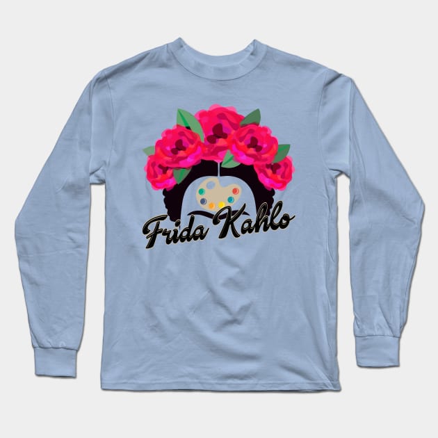 Frida Kahlo Long Sleeve T-Shirt by Cartel